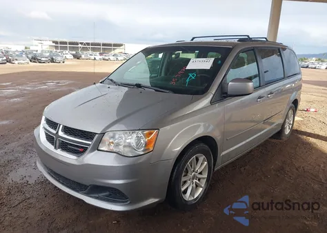 2016 Dodge Grand Caravan Sxt из США, поврежденный, VIN 2C4RDGCG2GR352980